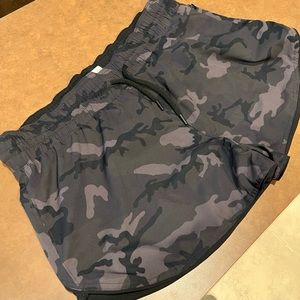 ZYIA forest camo flip it shorts